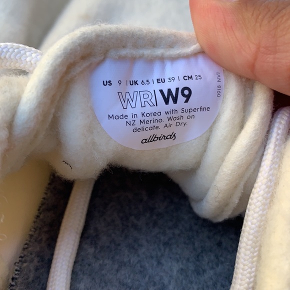 Allbirds | Natural White Wool Runners Women’s 9 - Picture 13 of 15